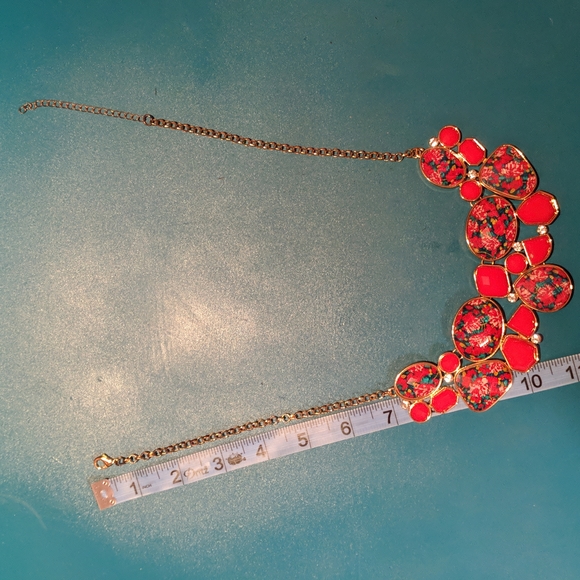 Collar style necklace & matching earrings - Picture 3 of 7